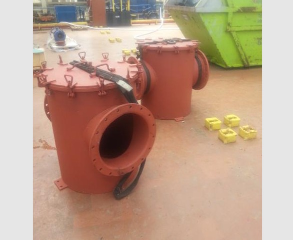 Sea chest filter housings / Deniz sandığı filtre gövdeleri