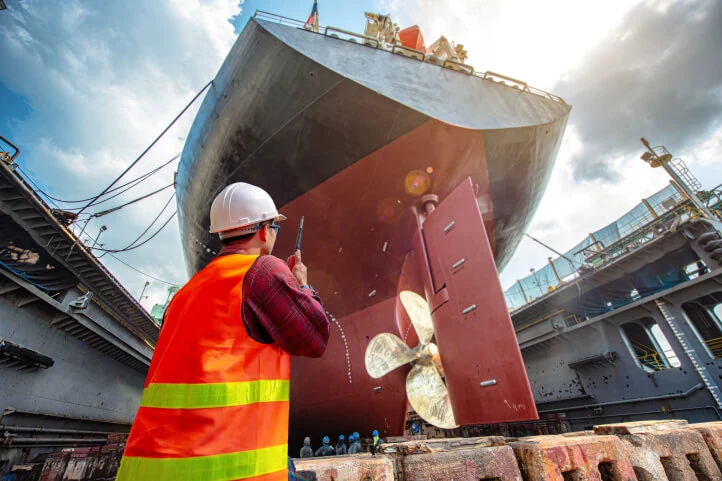 Shipyard and dry-dock coordination